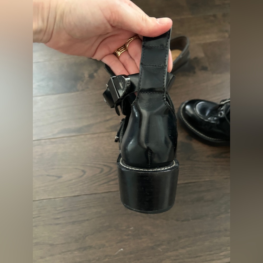Balenciaga black combat moto boots - Picture 4 of 13